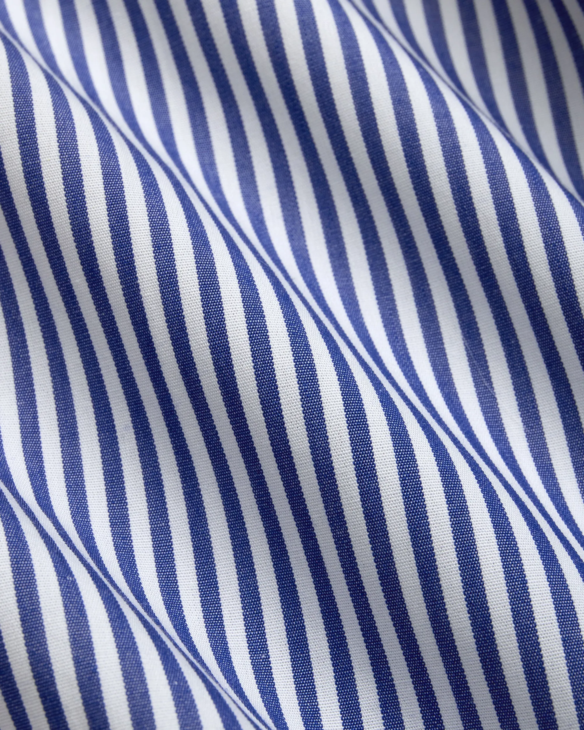 NAVY CANDY STRIPE DRESS SHIRT