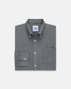 NAVY COTTON CHAMBRAY SHIRT
