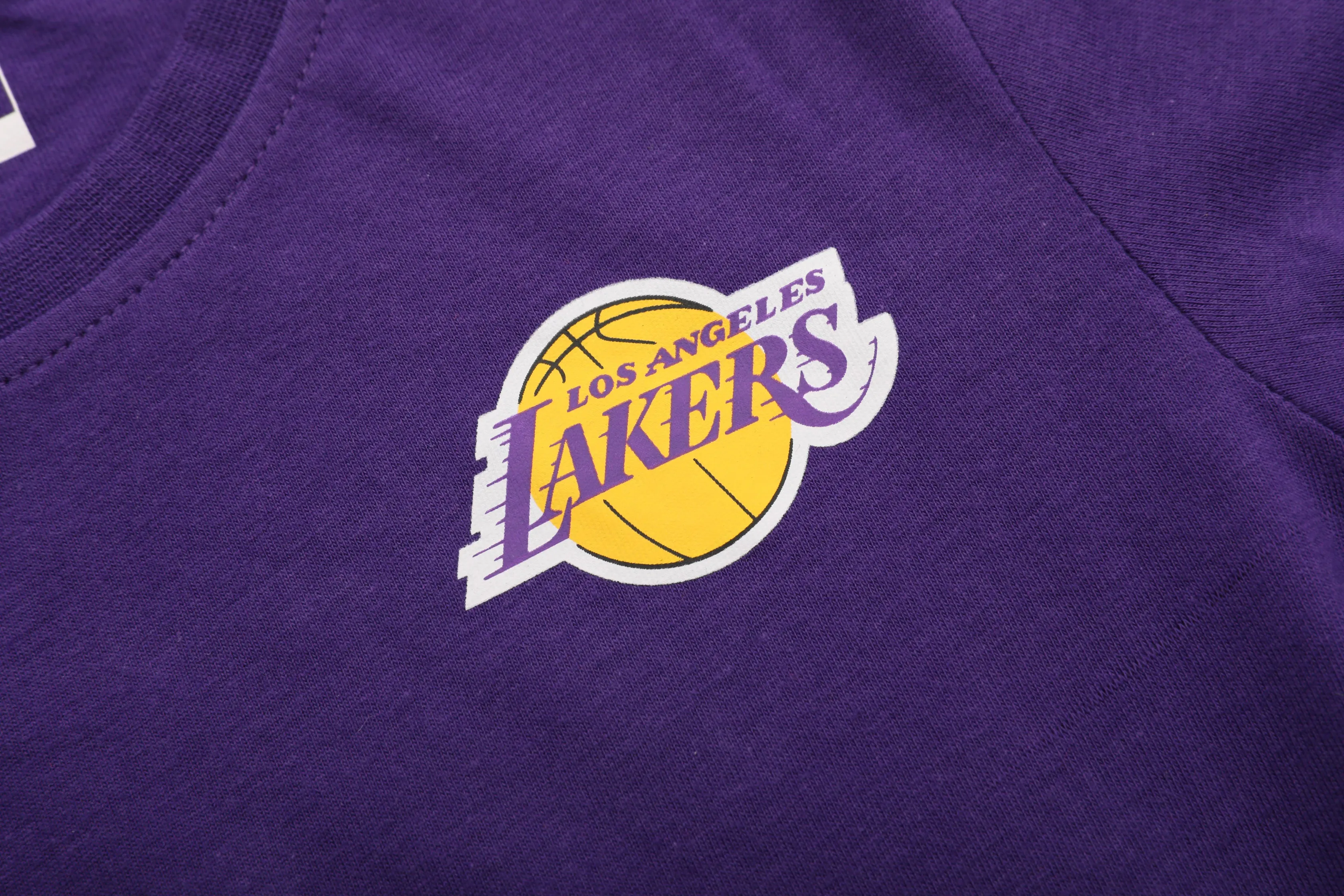 NBA Back Gradient Print Regular Fit T-Shirt - Los Angeles Lakers