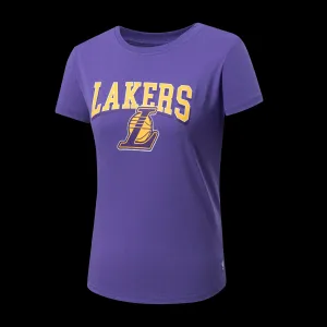 NBA Team Logo Print Regular Fit T-shirt - PURPLE1. LAKERS