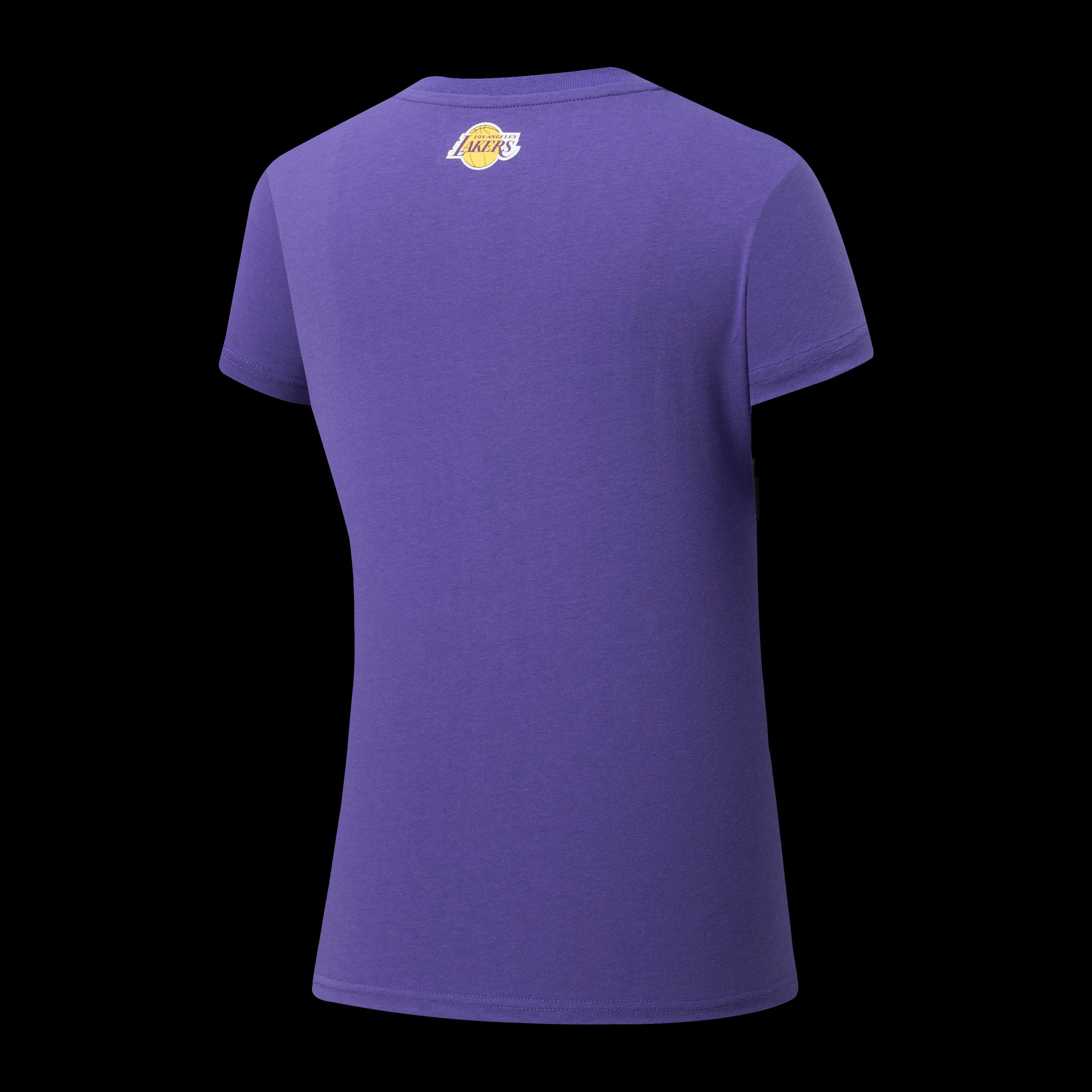 NBA Team Logo Print Regular Fit T-shirt - PURPLE1. LAKERS