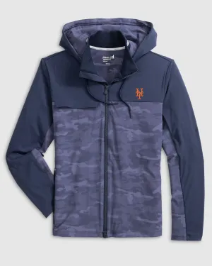 New York Mets Callahan Camo Hooded Performance Jacket