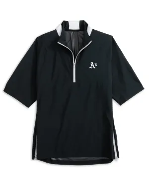 Oakland Athletics Stealth Stowable Short Sleeve Rain Jacket