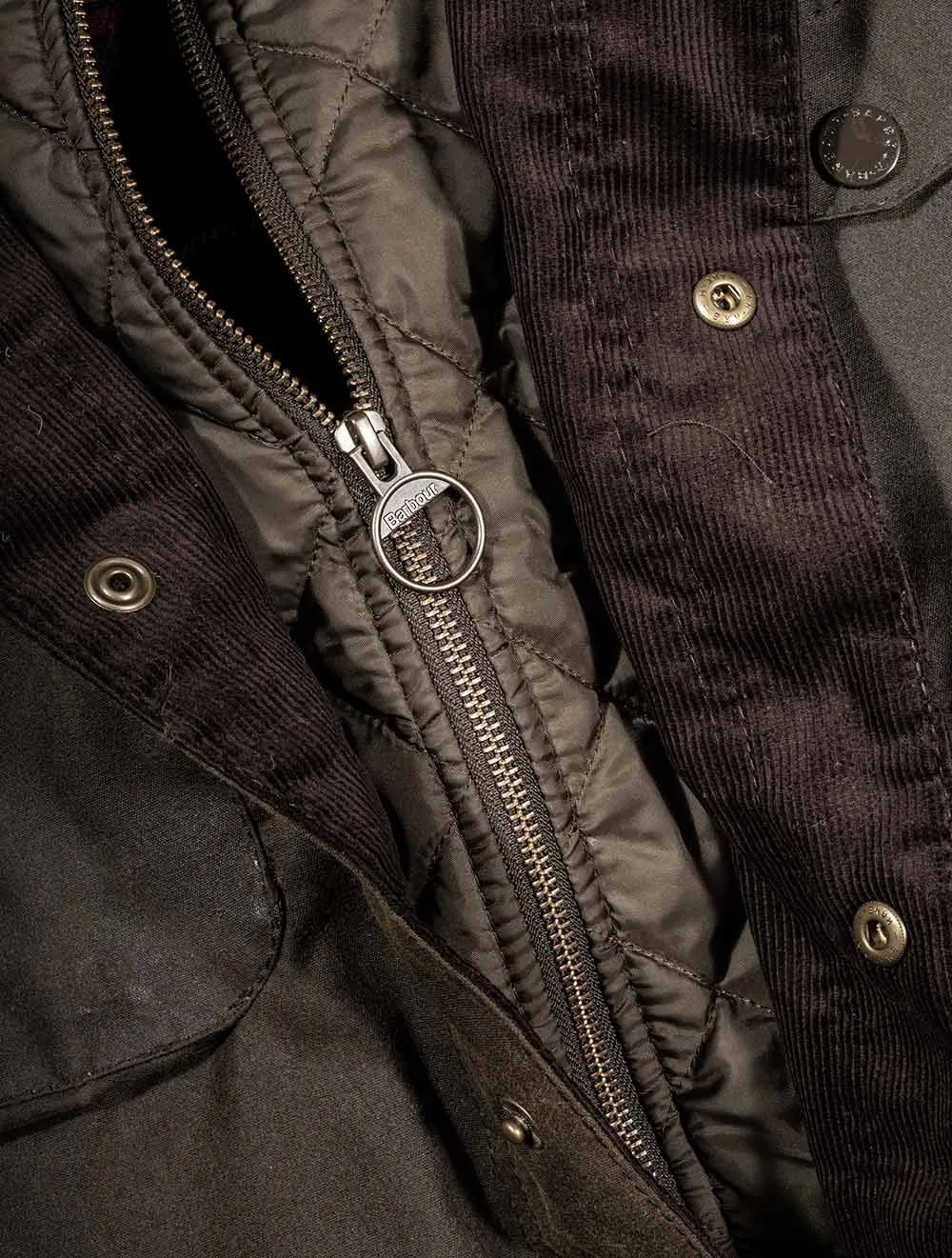 Ogston Wax Jacket Olive
