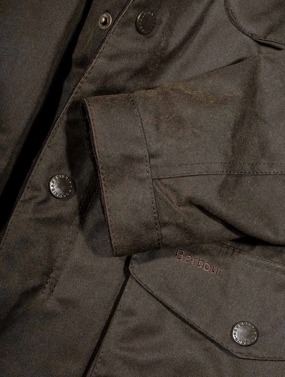 Ogston Wax Jacket Olive