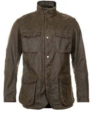 Ogston Wax Jacket Olive