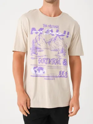 Outdoors T-Shirt in Sand
