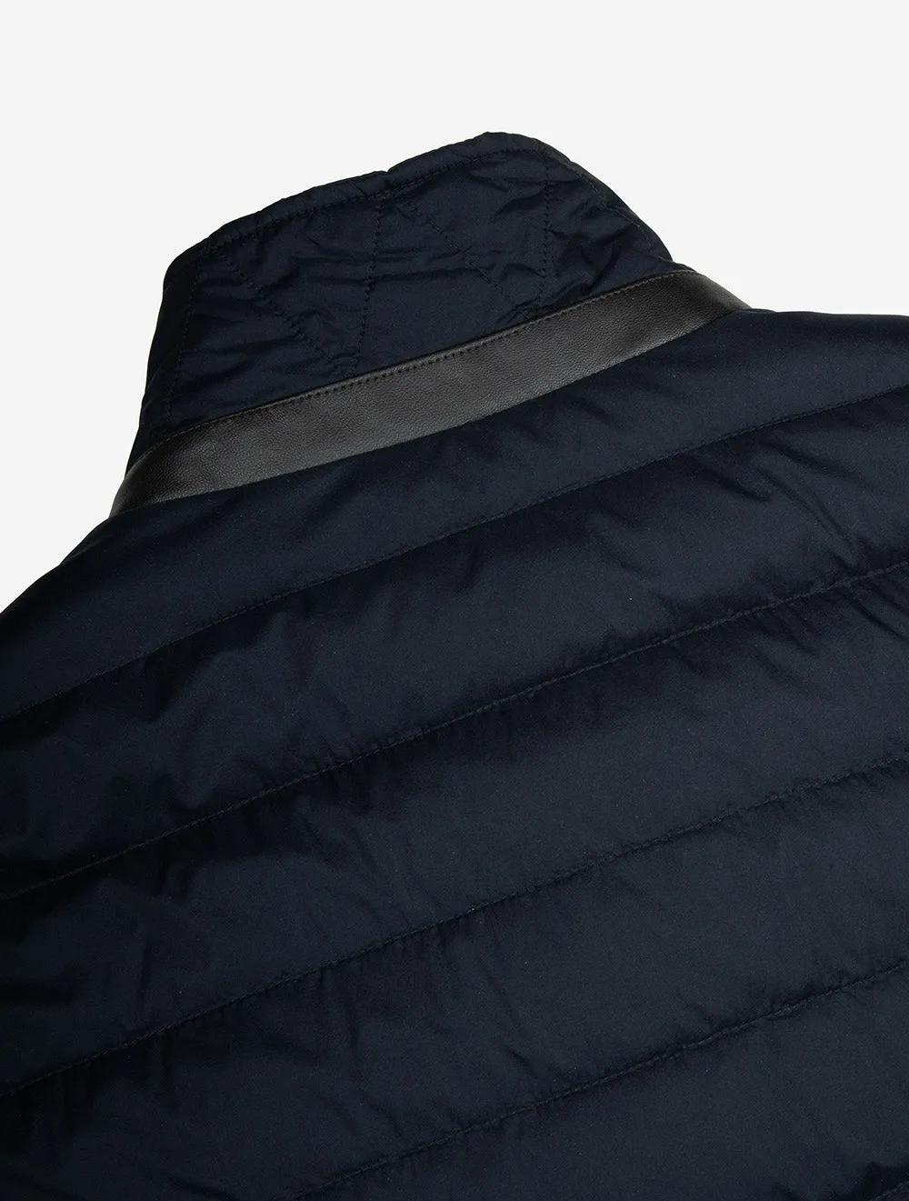 Padded Blouson Navy