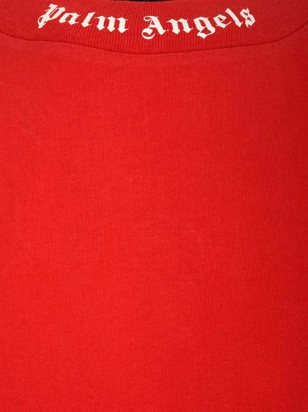 Palm Angels Logo Printed Crewneck T-Shirt