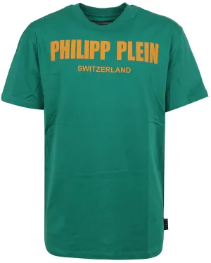 Philipp Plein Logo-Printed Crewneck T-Shirt