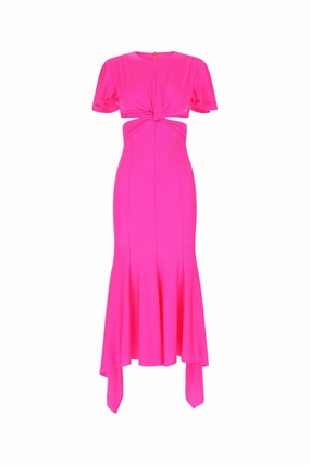 Philosophy Di Lorenzo Serafini Cut-Out Asymmetric Dress