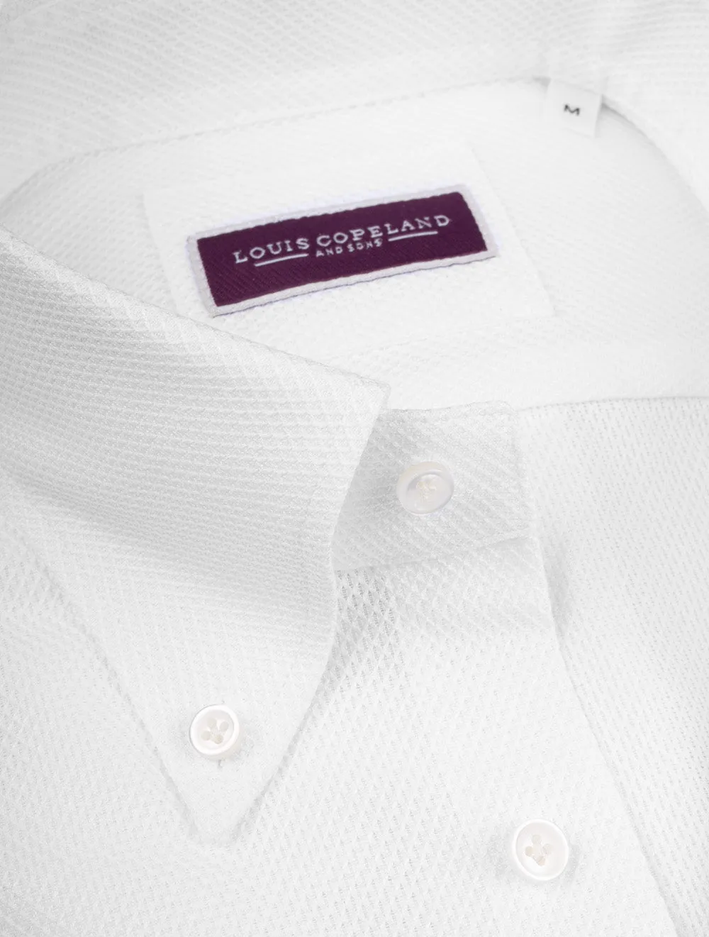 Pique Shirt White