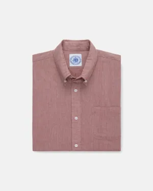 RED CHAMBRAY SHORT SLEEVE SHIRT
