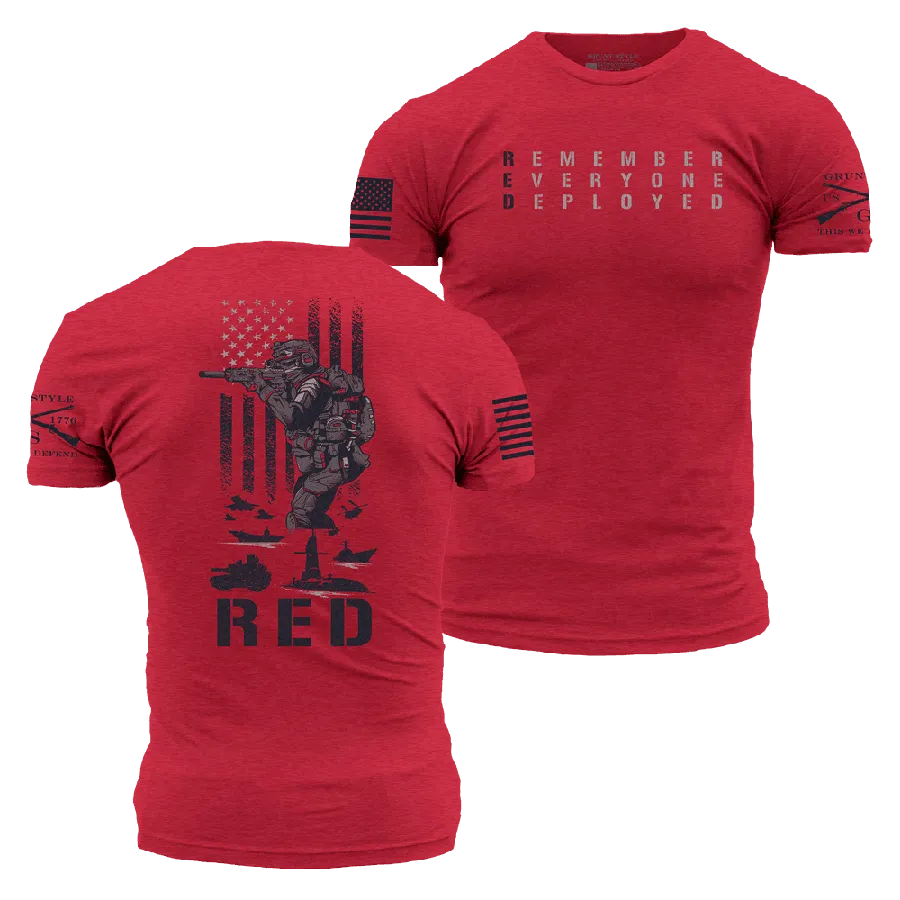 RED Friday T-Shirt - Red