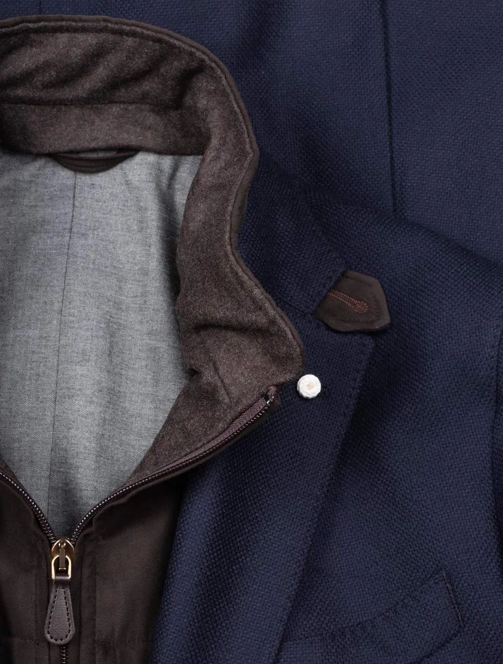 Scooter Jacket With Insert Blue