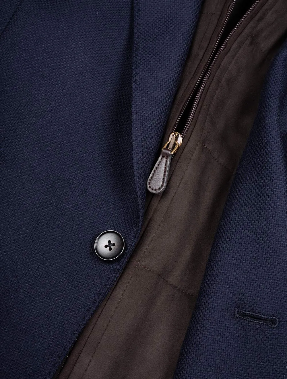 Scooter Jacket With Insert Blue