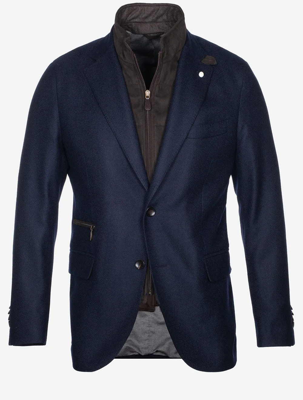 Scooter Jacket With Insert Blue