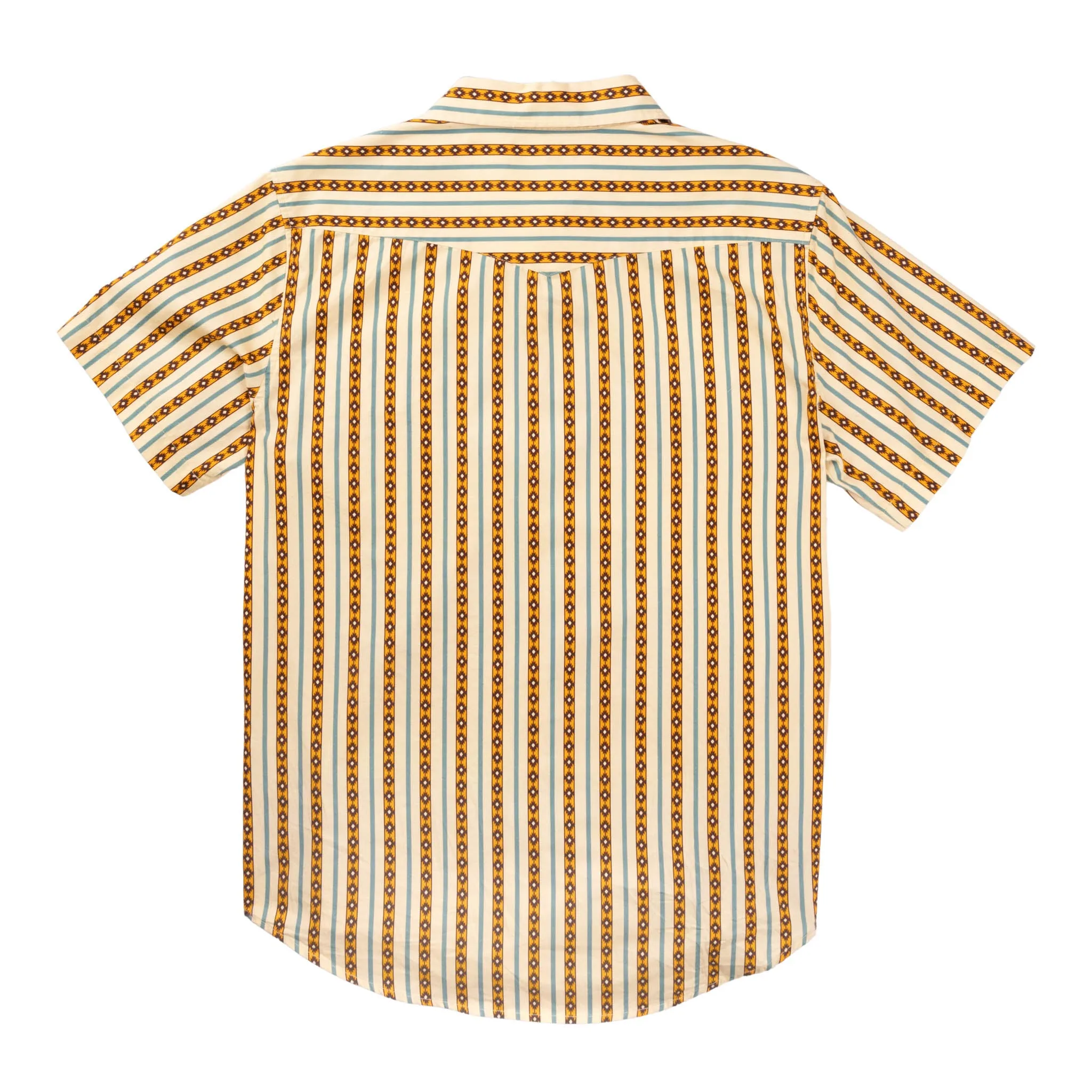 Serape Pearl Snap Short Sleeve