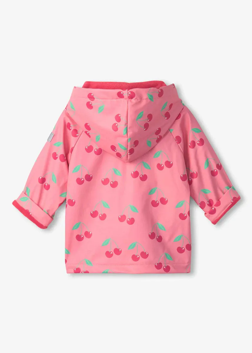 Snap Raincoat - Cherries