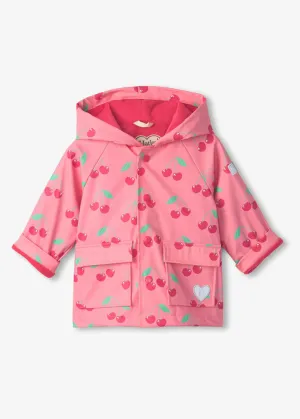 Snap Raincoat - Cherries