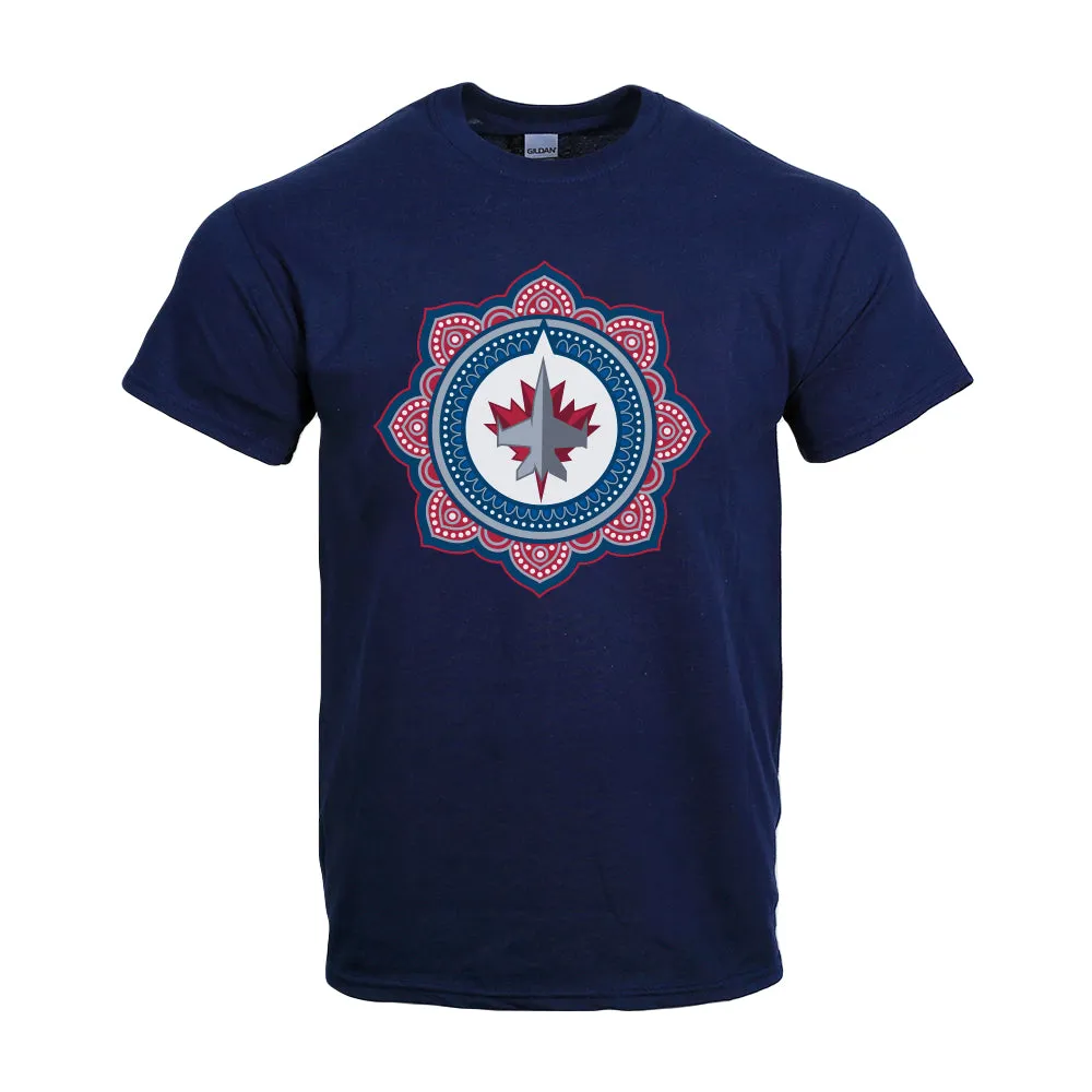 SOUTH ASIAN LOGO T-SHIRT NAVY