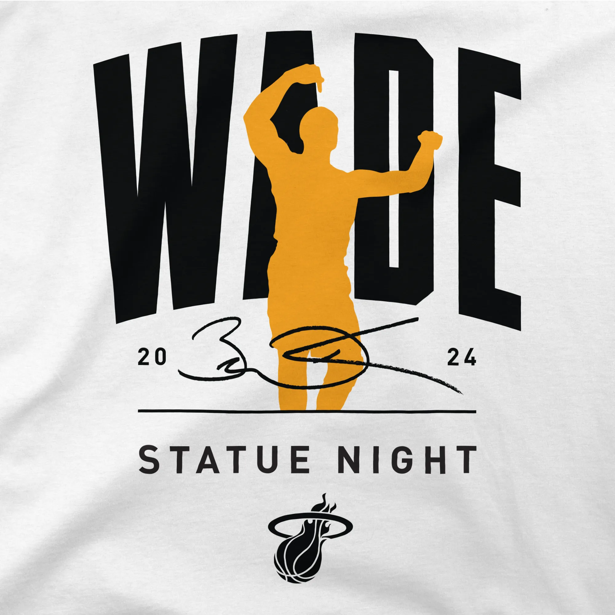 Stadium Essentials Miami HEAT Wade Statue Tee