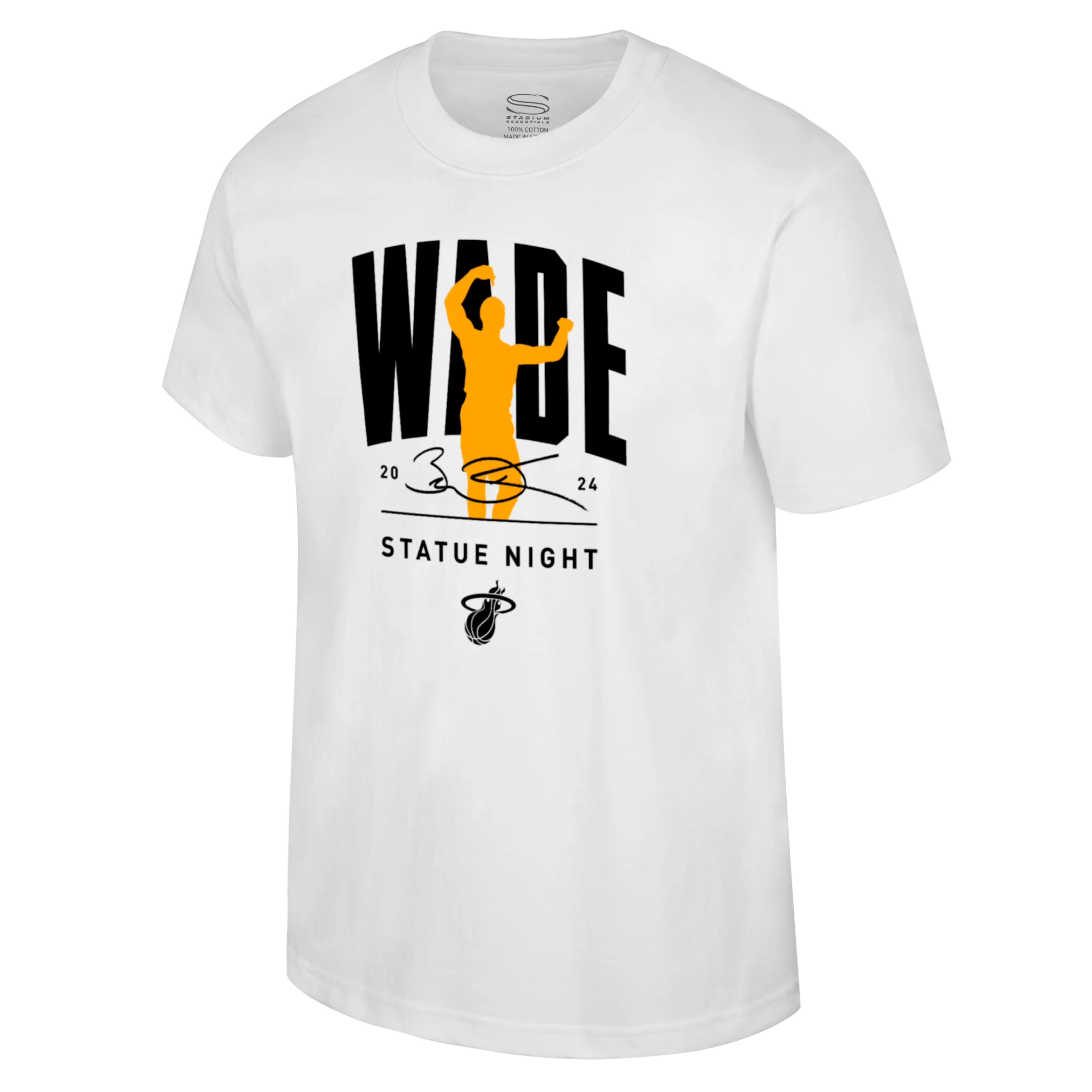 Stadium Essentials Miami HEAT Wade Statue Tee