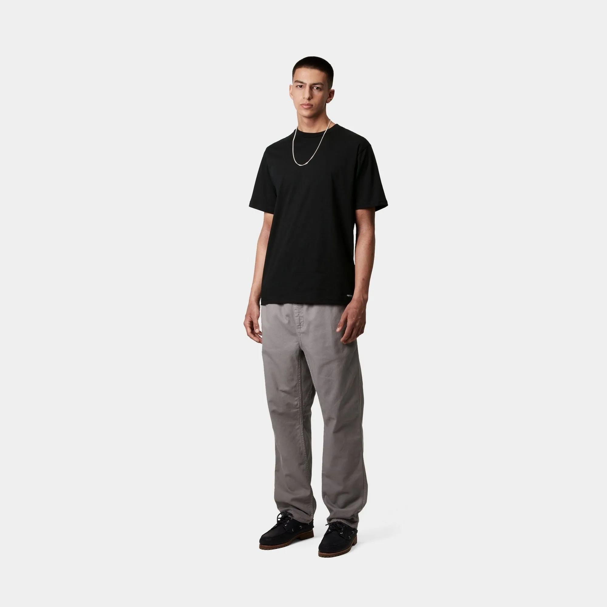 Standard Crew Neck T-Shirt (2 Pack) | Black   Black