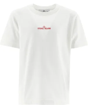 Stone Island Junior Pinball Machine Printed Crewneck T-Shirt
