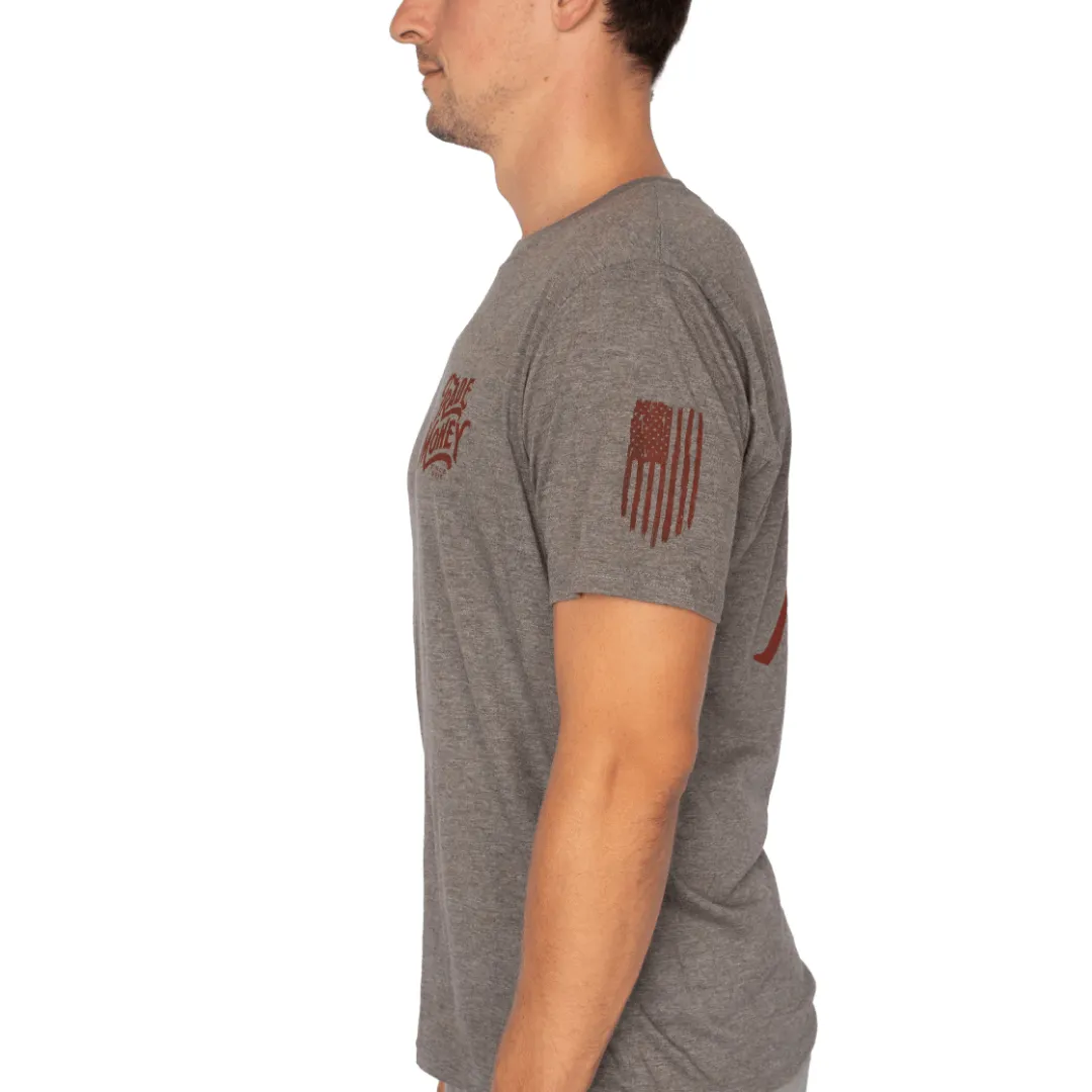 The Mantra Tee - Steel Grey