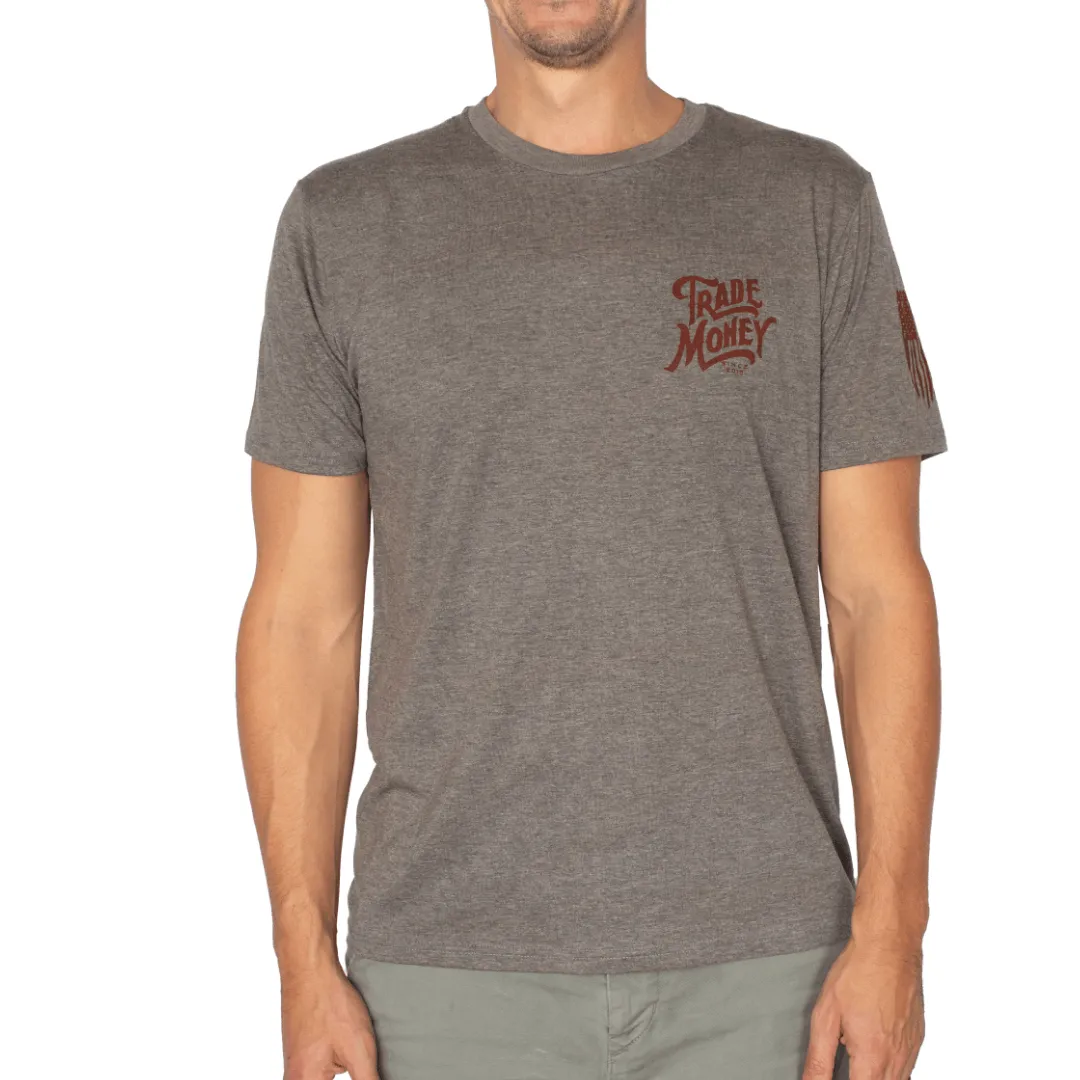 The Mantra Tee - Steel Grey
