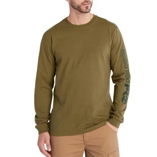 Timberland PRO Men's Core Logo Long Sleeve T-Shirt