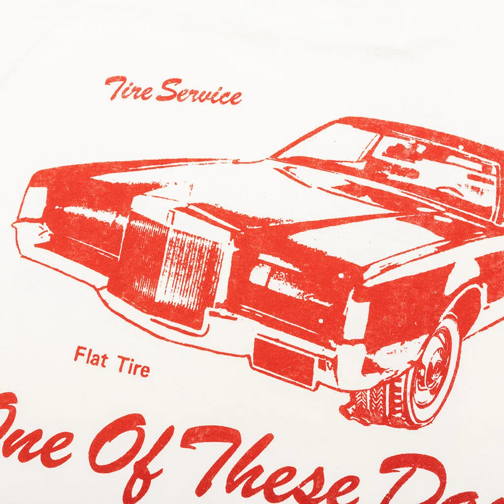 Tire Service T-Shirt - Bone
