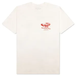 Tire Service T-Shirt - Bone