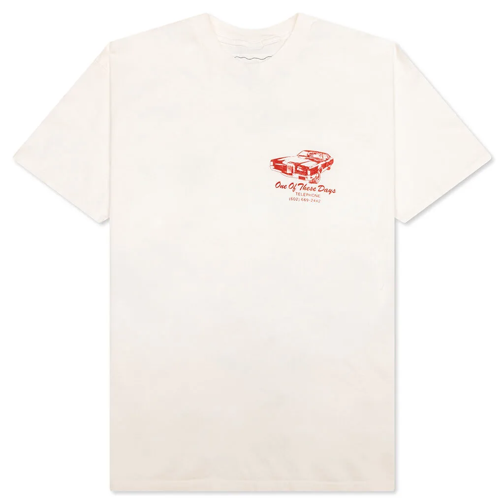Tire Service T-Shirt - Bone