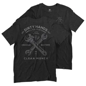 Troll Co. Men's Dirty Hands Twisting Wrenches Short Sleeve T-Shirt