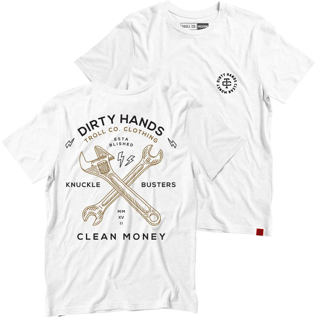 Twisted Wrenches T-Shirt: White