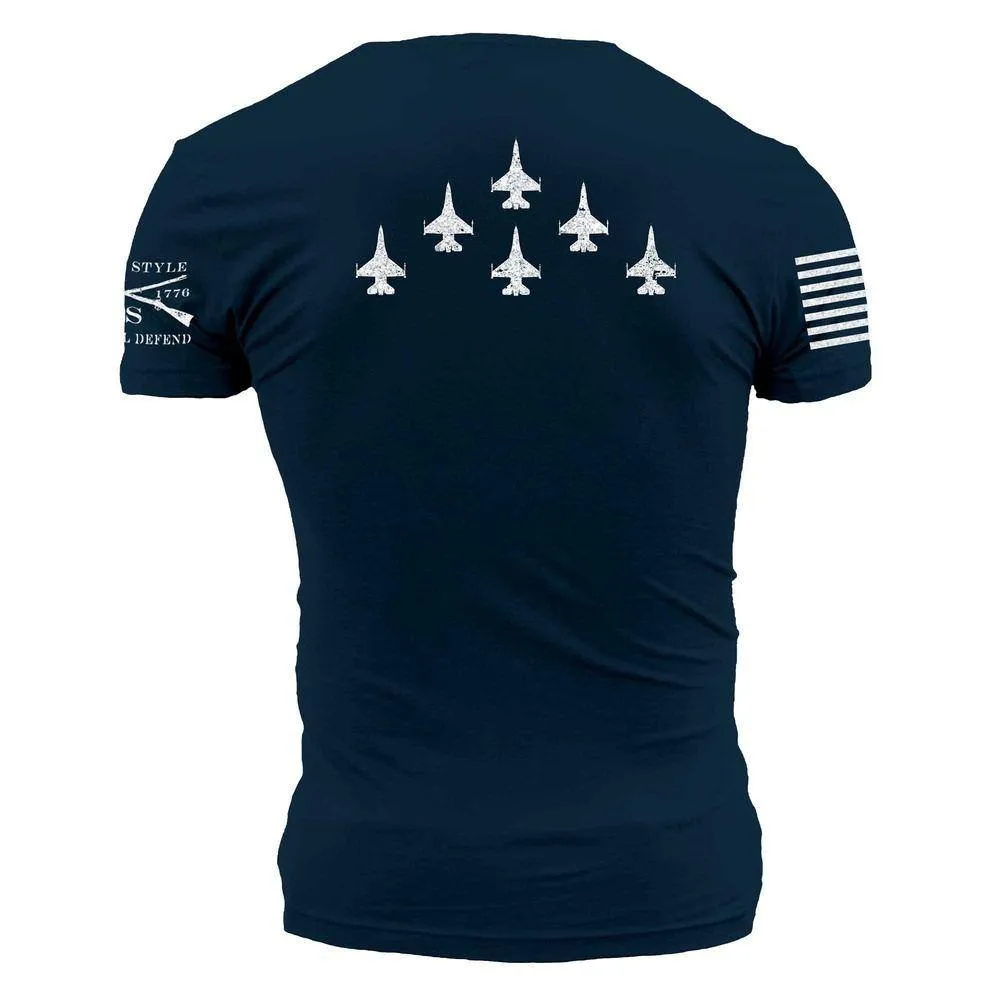 USAF - Formation T-Shirt - Navy