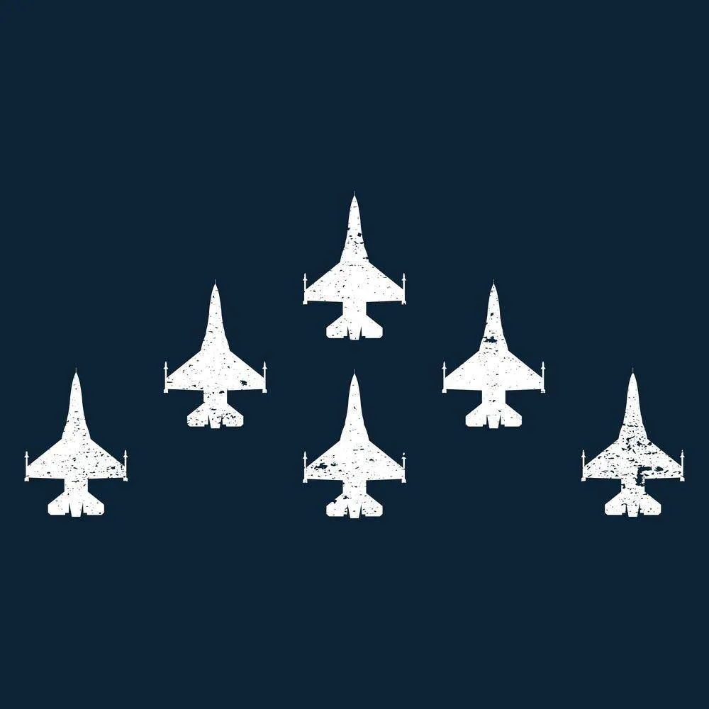 USAF - Formation T-Shirt - Navy