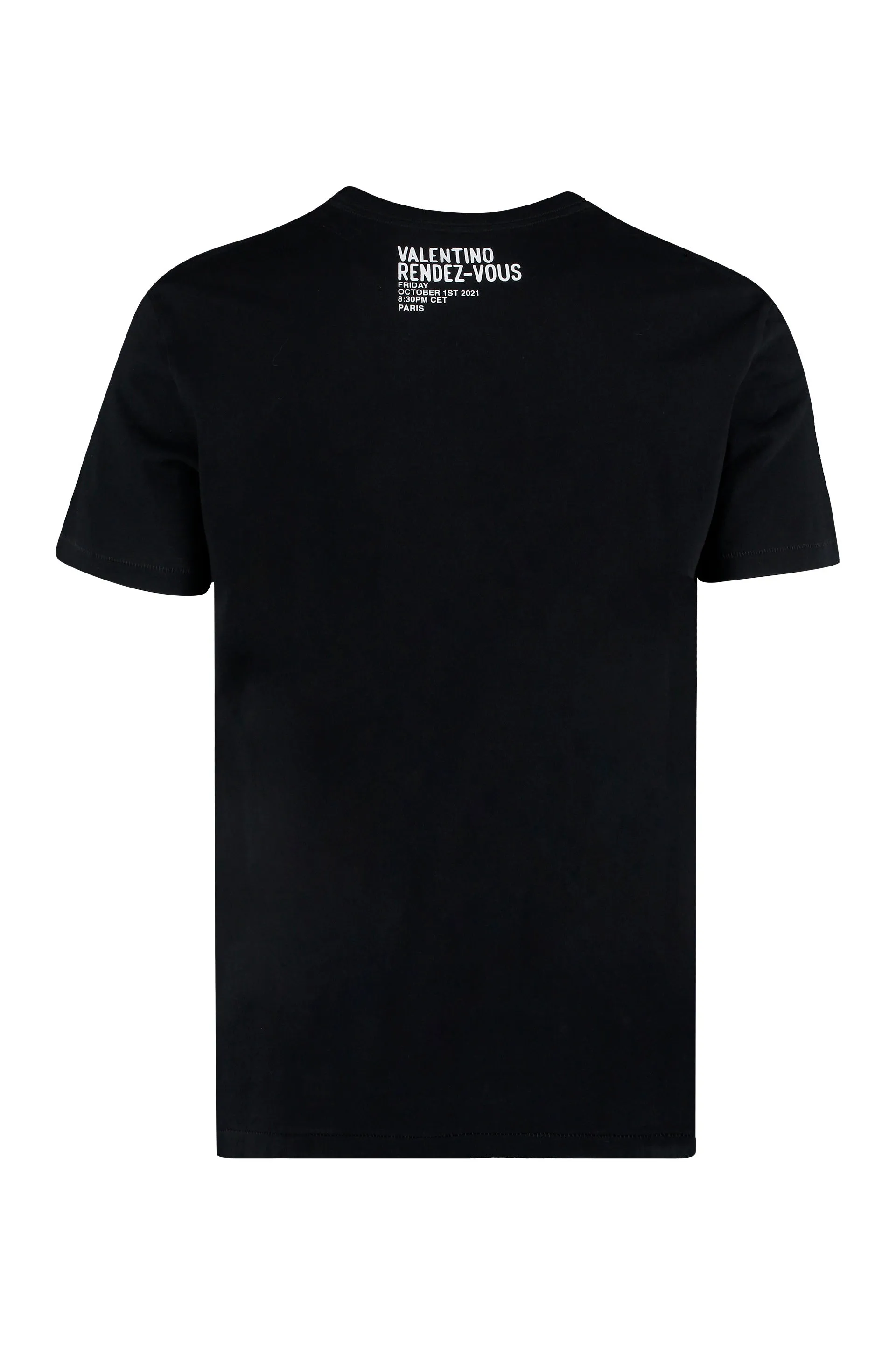 Valentino	Logo Printed Crewneck T-Shirt
