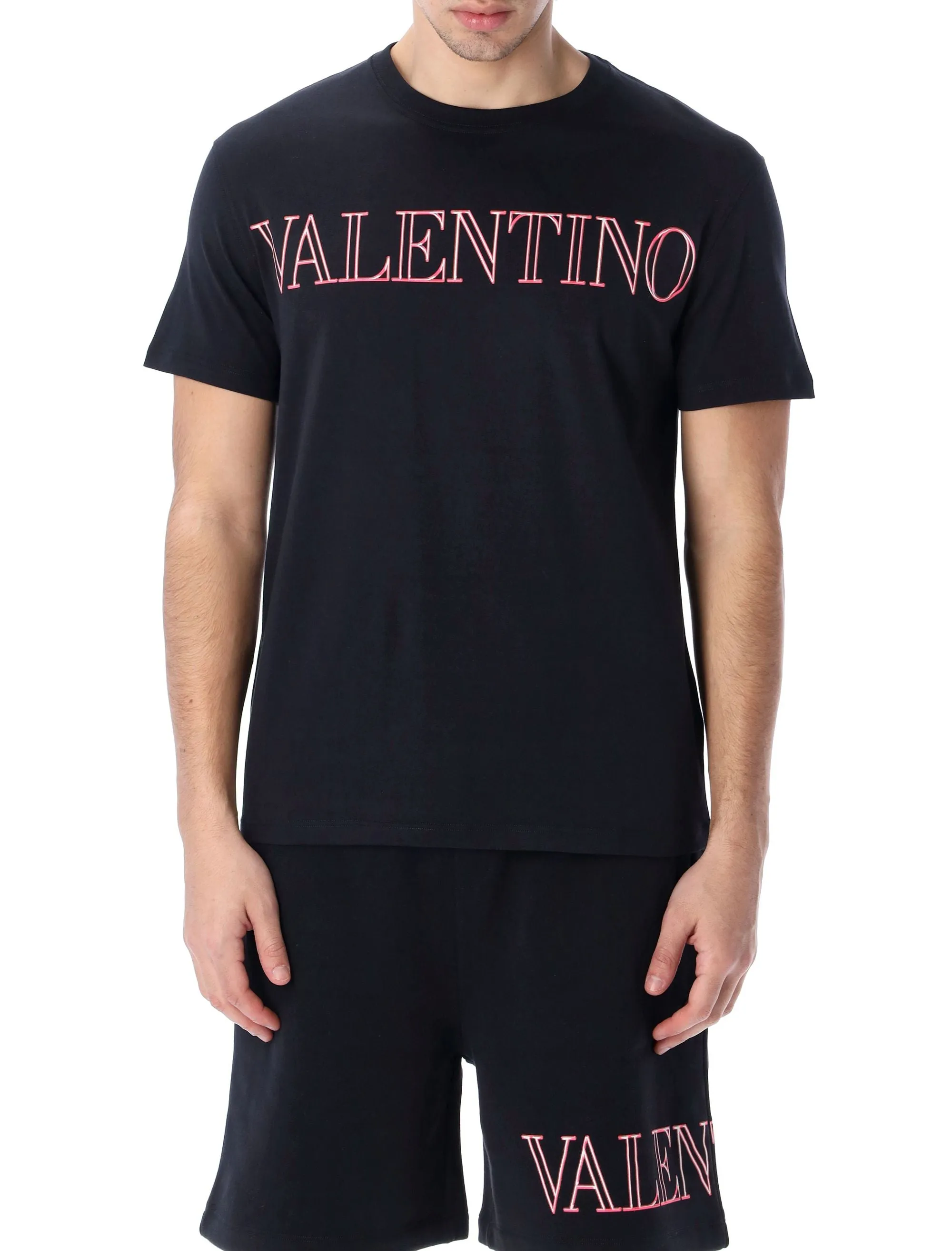 Valentino	Neon Universe Printed T-Shirt