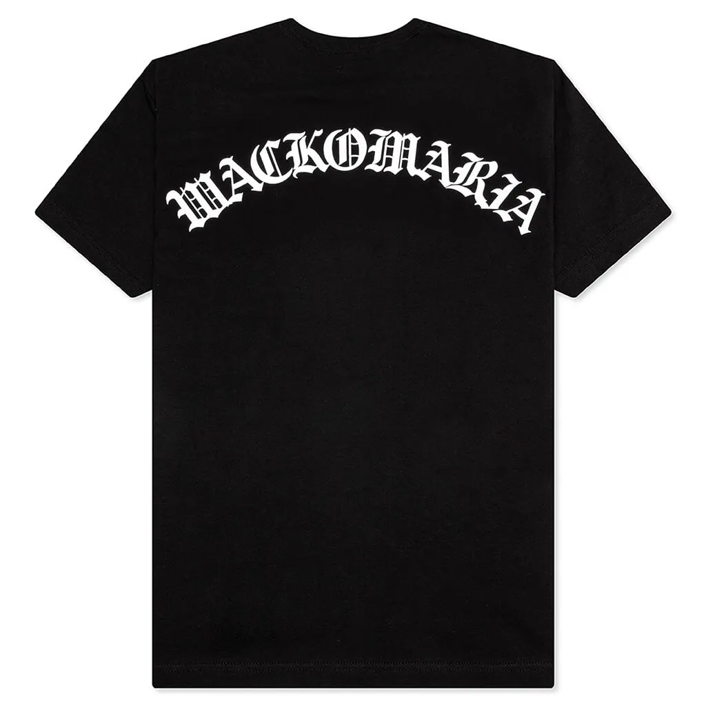 Washed Heavyweight Crewneck T-Shirt Type 2 - Black