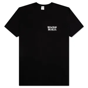 Washed Heavyweight Crewneck T-Shirt Type 2 - Black