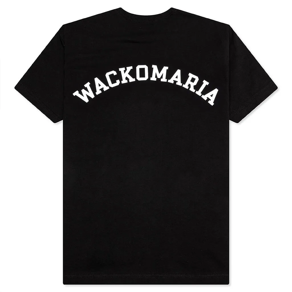 Washed Heavyweight Crewneck T-Shirt Type 5 - Black