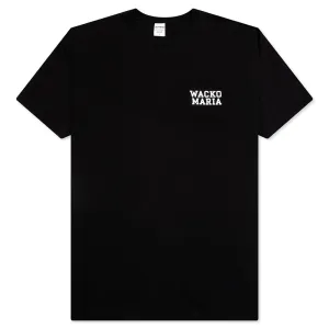 Washed Heavyweight Crewneck T-Shirt Type 5 - Black