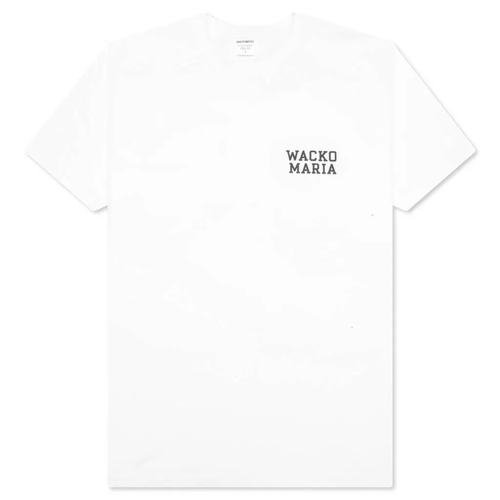 Washed Heavyweight Crewneck T-Shirt Type 5 - White