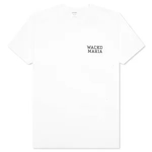 Washed Heavyweight Crewneck T-Shirt Type 5 - White