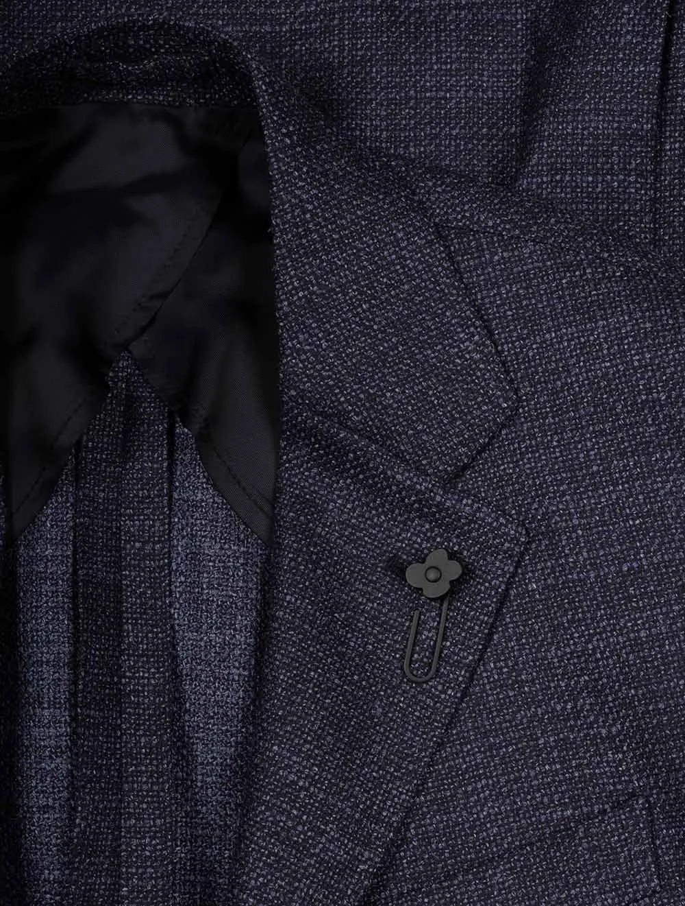 Weave Jacket Blue