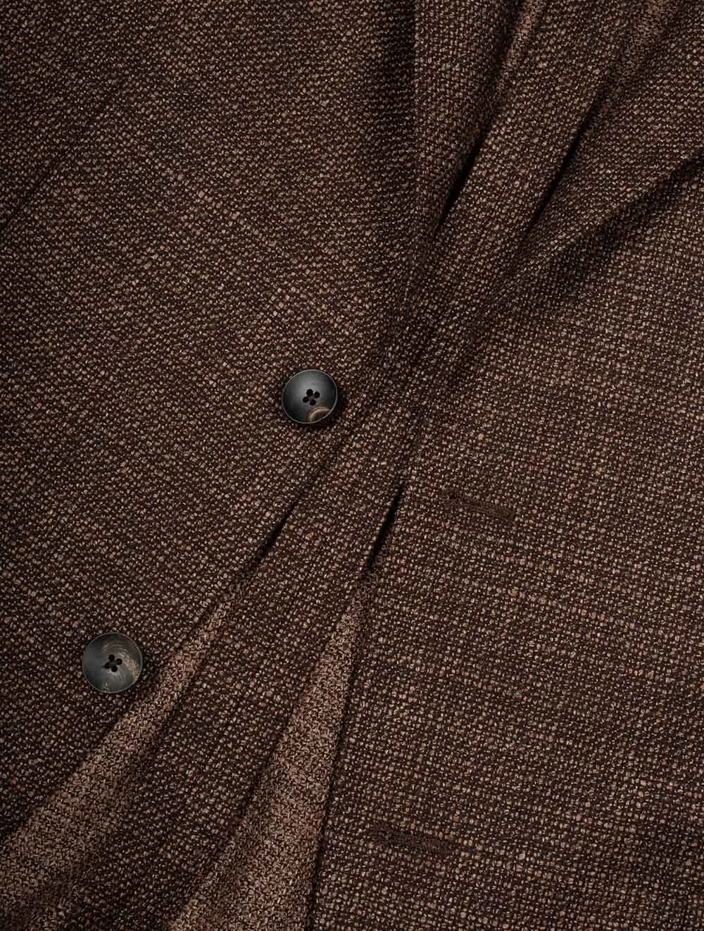 Weave Jacket Brown