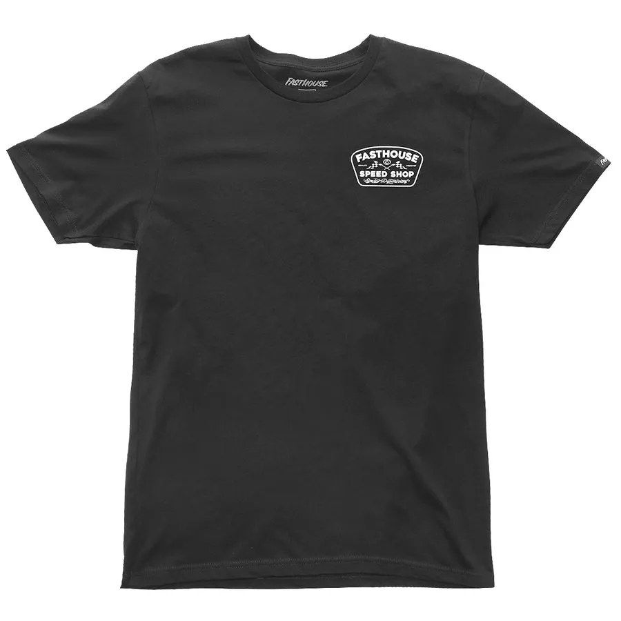 Wedged SS Tee - Black